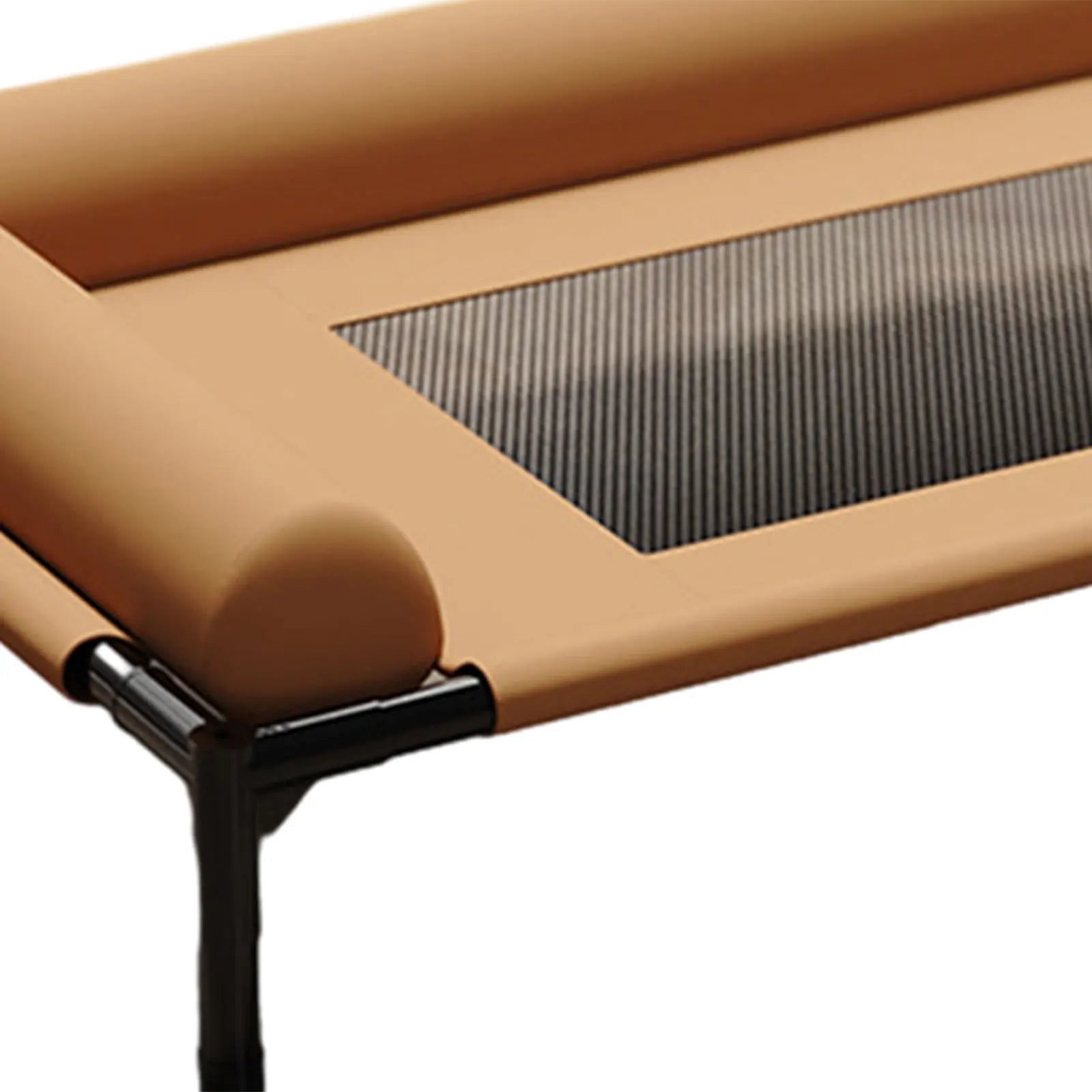 Elevated Pet Bed Breathable Mesh Cooling Pet Puppy Sofa Bed Waterproof Dog Cot Outdoor Dog & Cat Sleep Camping Bed with Pillow