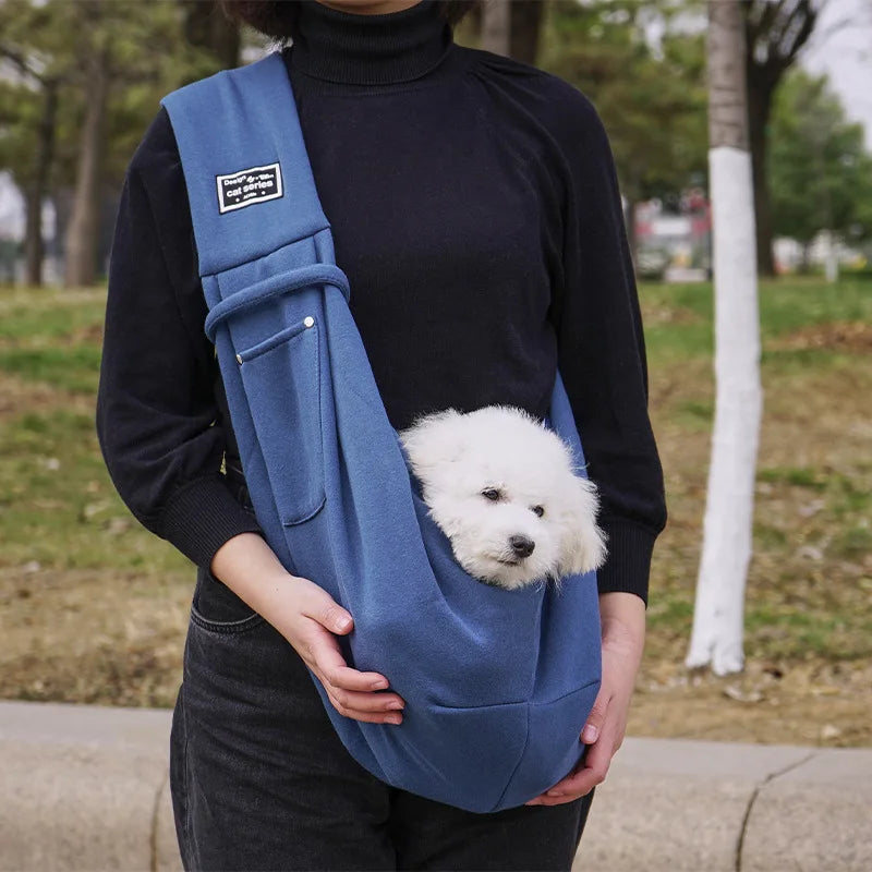 Pet Sling Bag Cat and Dog Carrier Portable Comfortable Pet Backpack Handbag and Shoulder Bag for Outdoor Travel