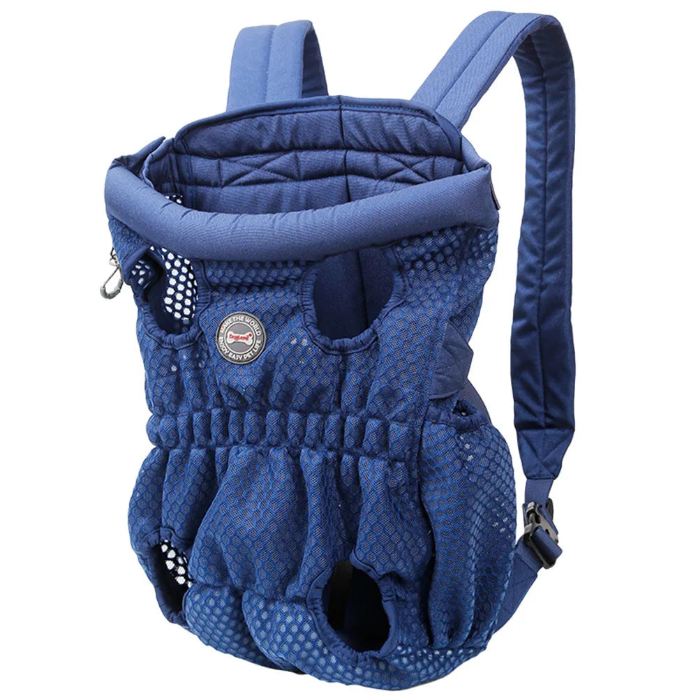 New Pet Dog Travel Carrier Bag Backpacks Cat Puppy Pet Front Shoulder Carry Bag for Pet Dogs and Cats Breathable Carrying Bags