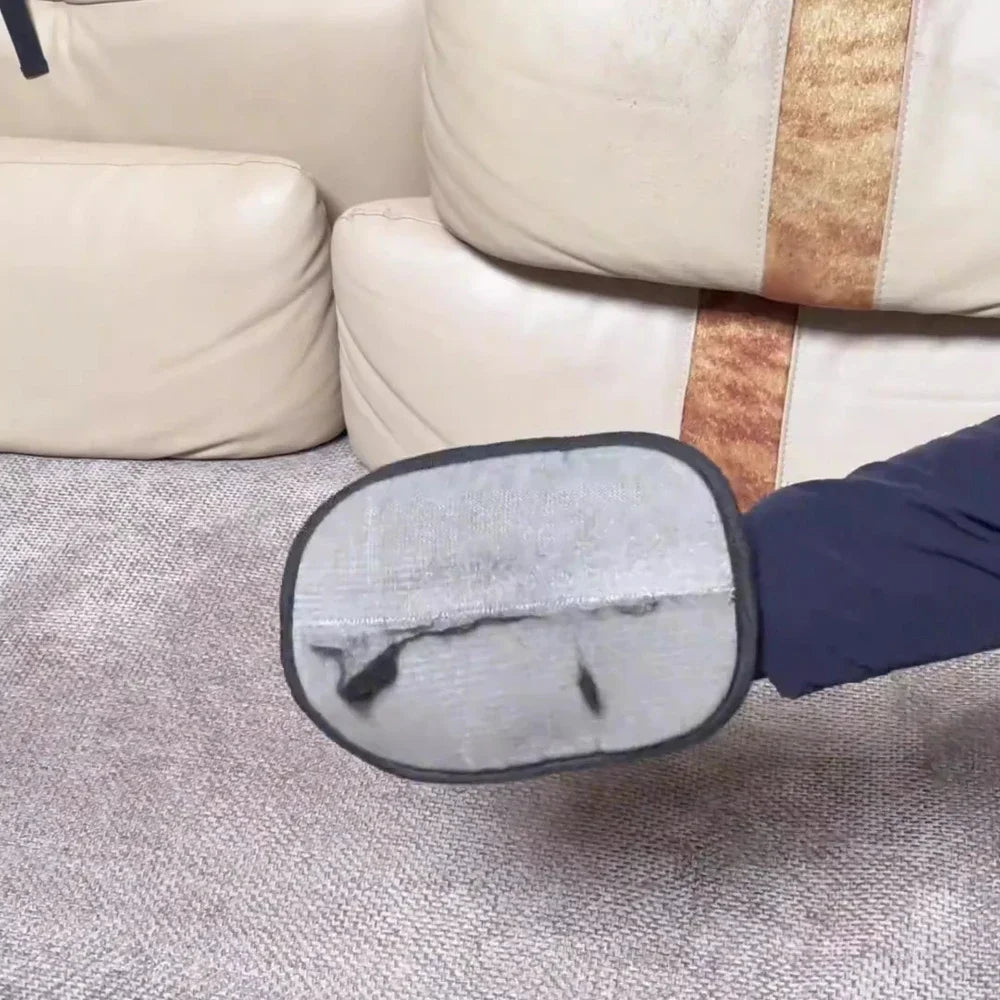 Pet Grooming Gloves Dog Grooming Equipment Anti-static Pet Hair Removal Brushes for Cats and Dogs on Clothes Sofas Carpets Etc.