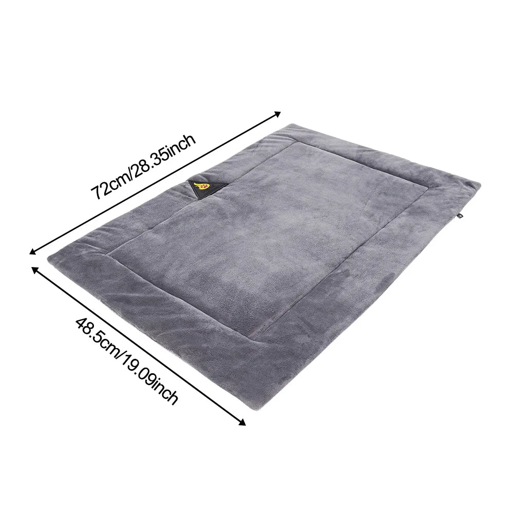 Pet Self Heating Bed Insulation Warm Pet Kennel Pad Cold Weather Pet Beds Winter Dog Beds For Indoor Outdoor Floors Pet Houses