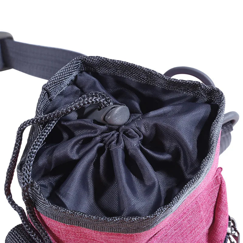 Portable Feeding Outdoor Pet Dog Treat Pouch Portable Dog Training Bags Pet Snack Food Container Puppy Snack Reward Waist Bag