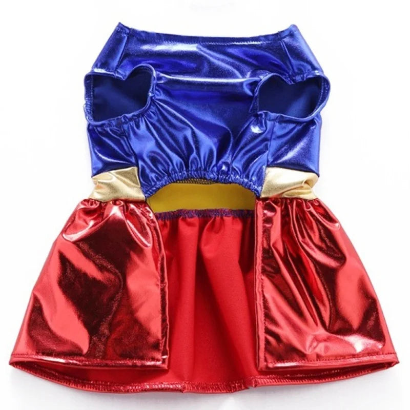 Dog Dress Puppy Luxury Skirt Summer Pet Princess Clothes Sweet Dog Clothes for Small Dogs Pet Floral Dog Skirt Fancy Cat Dress