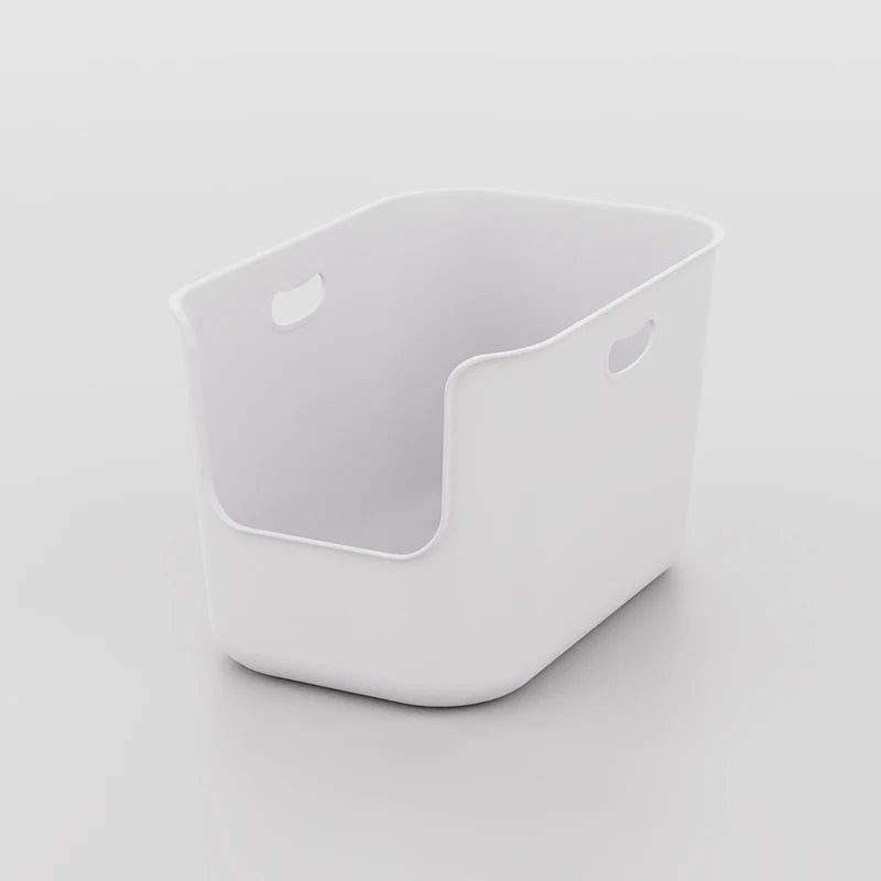 Cat litter box super large semi closed large capacity simple and thick anti splash