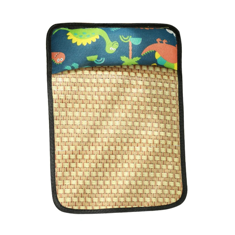 Pet Beds Sleeping Mat Dog Beds Rattan Woven Cat Mat Bed Summer Pet Cooling Mat for Small Dog Cats Puppy Beds Cushion Chihuahua
