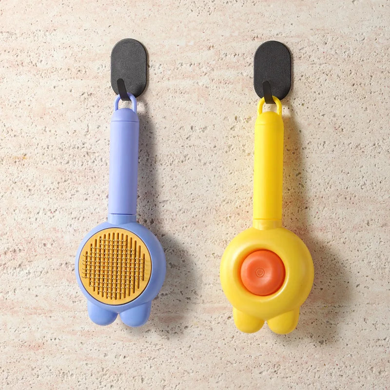 Go to Furless Pet Hair Brush for grooming dogs' hair and pet cats' fur. This is a special tool for cleaning long-haired pets.