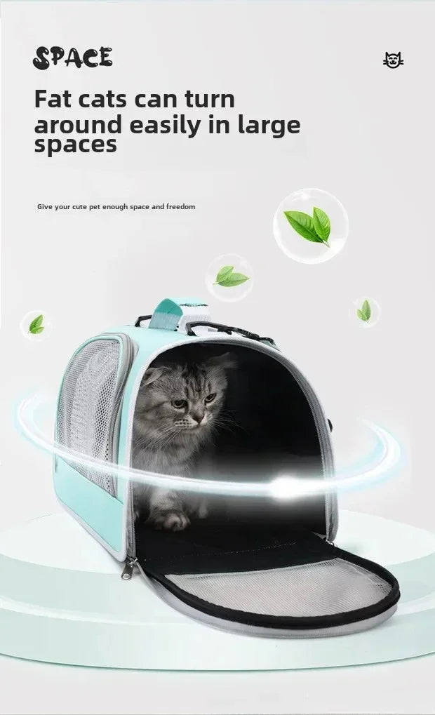 Pet Outing Portable Cat Dogs Handbag Summer Breathable Carrier Travel Puppy Kitten Single Shoulder Bag Pet Carrying Bag Supplie