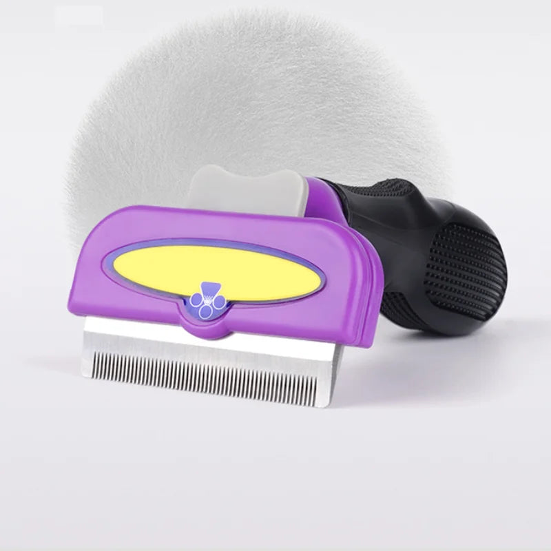 Pet Grooming Brush Pet Hair Removal Comb Cat Dog Hair Remover Brush Grooming Tool Dog Cat Hair Cleaning Combs Brush Pet Supplies