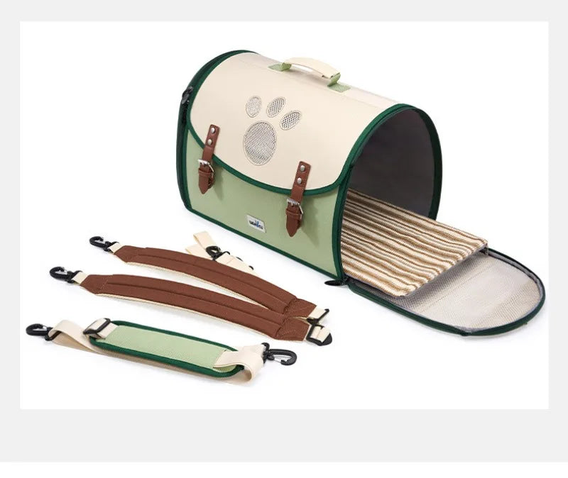 Multifunctional Outdoor Pet Shelter Portable Can Carry Two Shoulders Large Capacity Pet Travel Backpack Pet Products Accessories