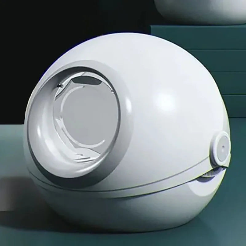 Cat litter box, super large size, fully enclosed cat toilet, deodorizing and splash proof cat feces box, deodorizing cat litter