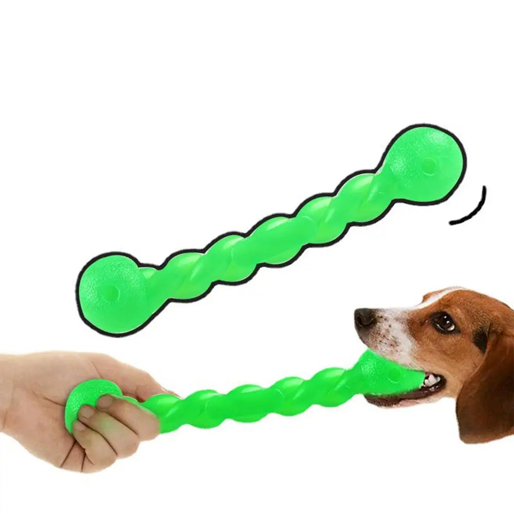 Puppy Teething Stick Soft Chew Toys Bite Resistant Dog Toys Dog Teething Toys Stress Relief Interactive Fun Mental Enrichment
