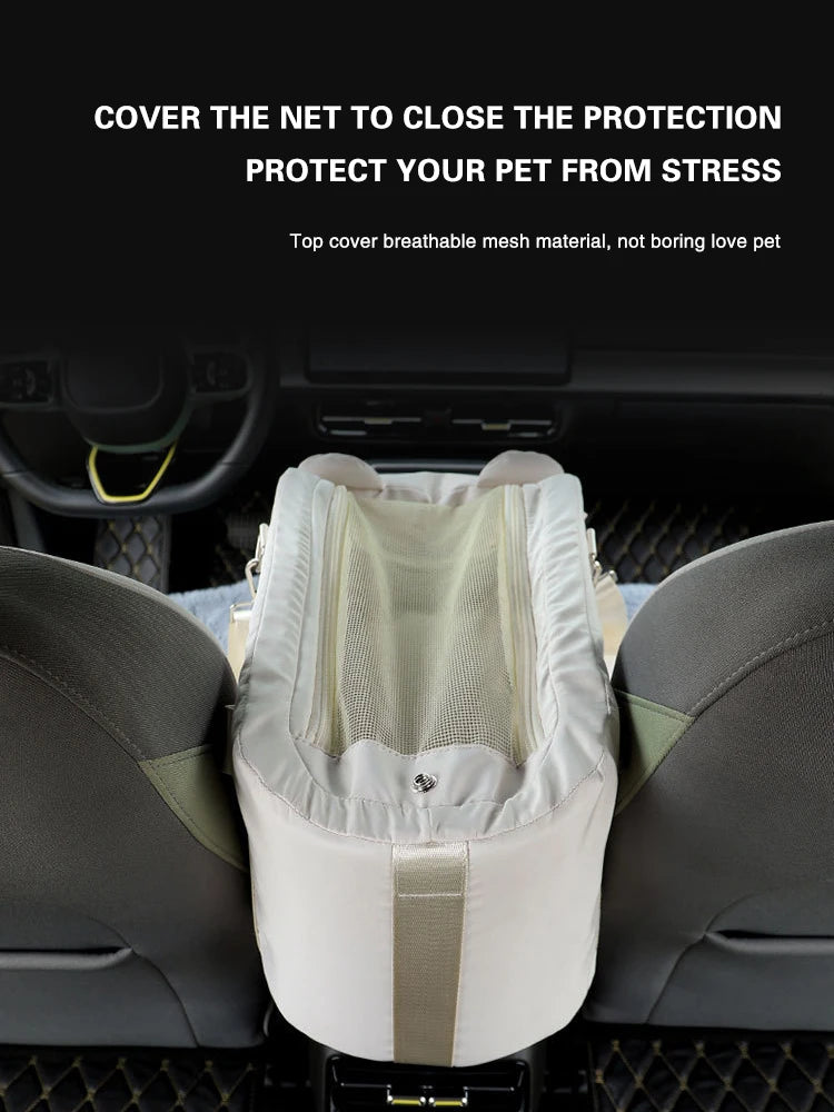 Portable car pet bag, multi-functional shoulder bag, dog bag, cat bag, convenient and practical
