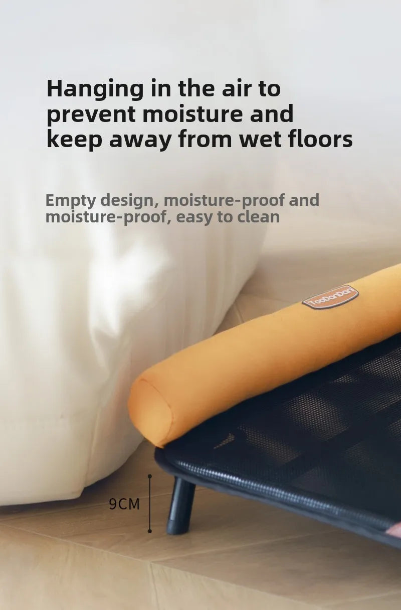 Pet Tent Folding Bed House with Cushion Outdoor Indoor Folding Moisture-proof Cats and Dogs Nest Portable Removable Cat Bed