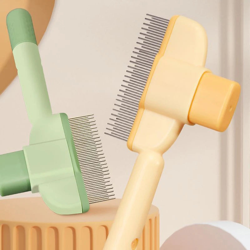 Pet Comb Cat Grooming Massage Brush Dual-Purpose Comb for Cats/Dogs Professional Open Knot Pet Hair Removal Brush Durable
