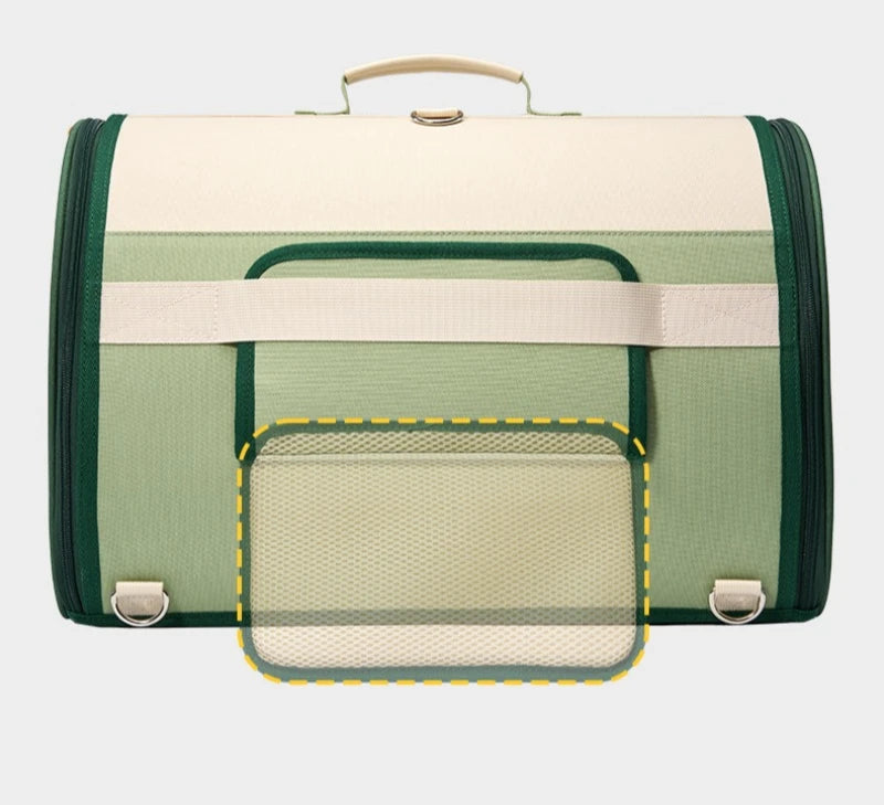 Multifunctional Outdoor Pet Shelter Portable Can Carry Two Shoulders Large Capacity Pet Travel Backpack Pet Products Accessories