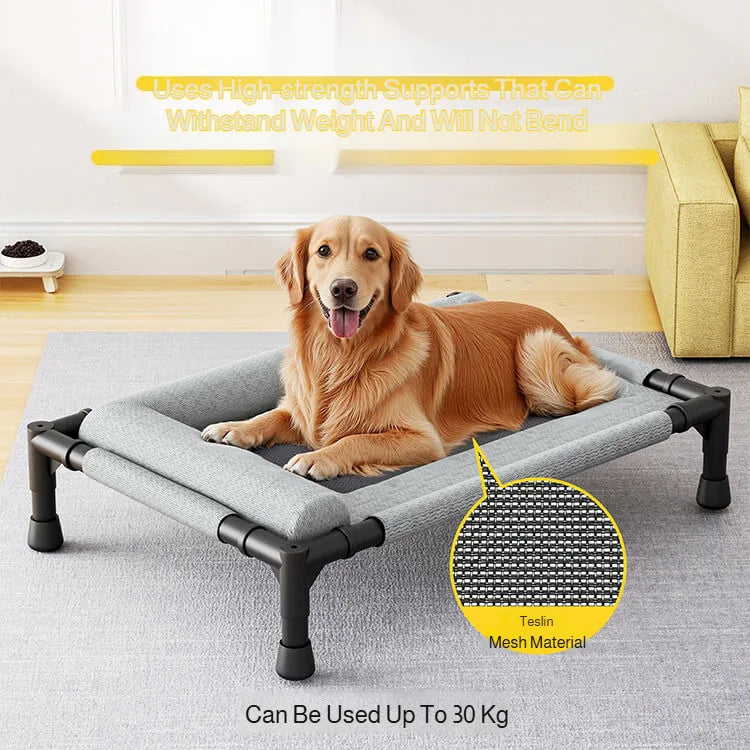 Pet Floor-Off Bed Breathable Mesh Pet Bed Four Seasons Universal Pet Bed Detachable And Washable Moisture-Proof And Waterproof