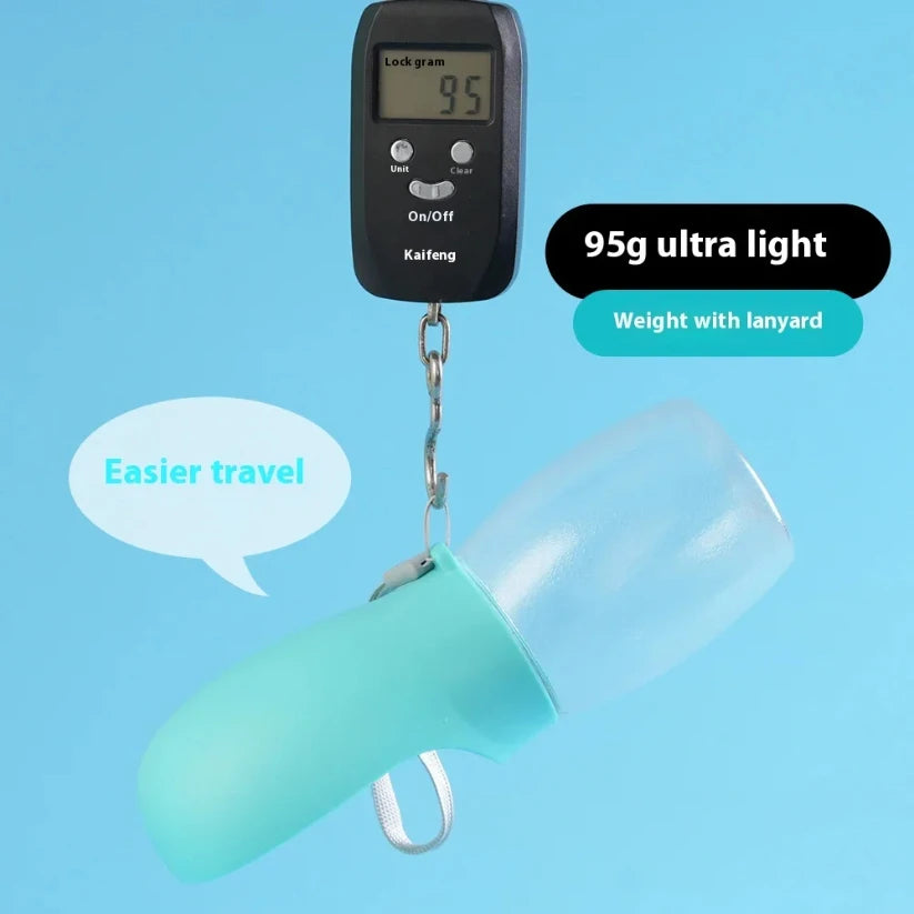 Portable Dog Cat Water Bottle Outdoor Leak Proof Travel Water Dispenser Lightweight Pets Drinking Supply for Hiking Walking