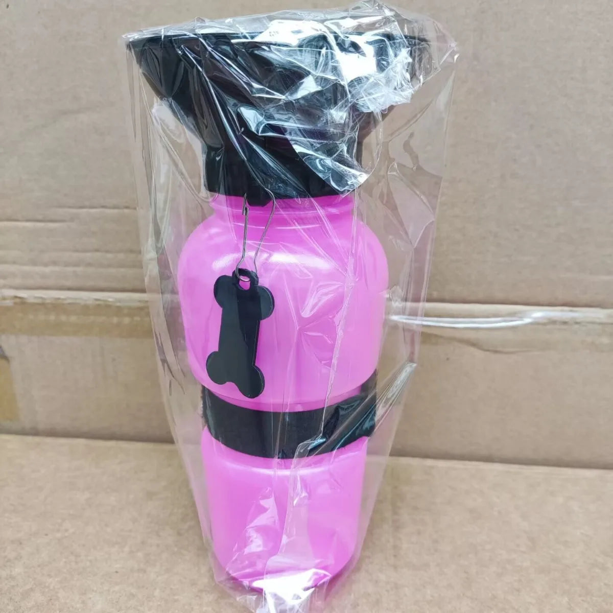 500ml Outdoor Portable Pet Dog Water Bottle Extrusion Large Dog Travel Water Cup Drinking Water Feeder Bowl for Dog Cat