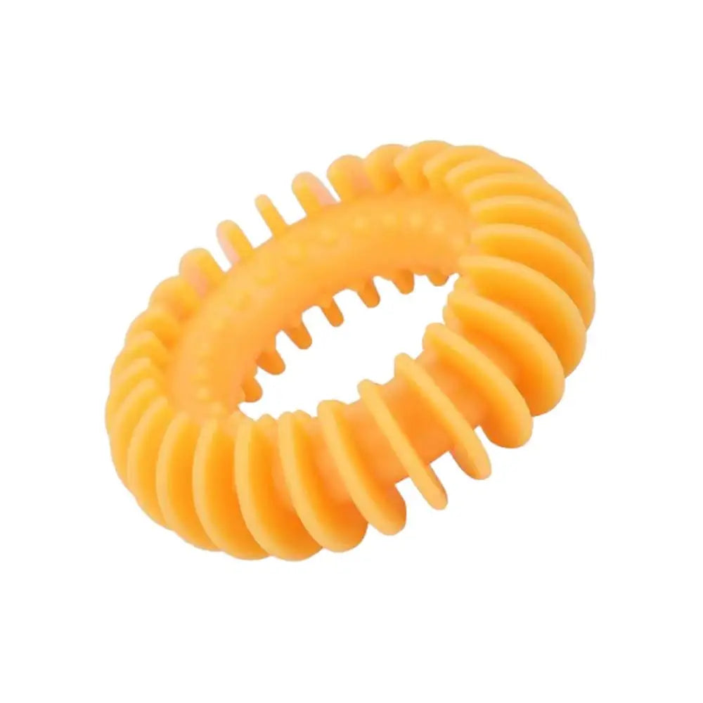Teething Dog Toys For Puppies Interactive Rubber Dog Teething Toy Teething Rings Boredom And Stimulating Puzzle Toy Interactive