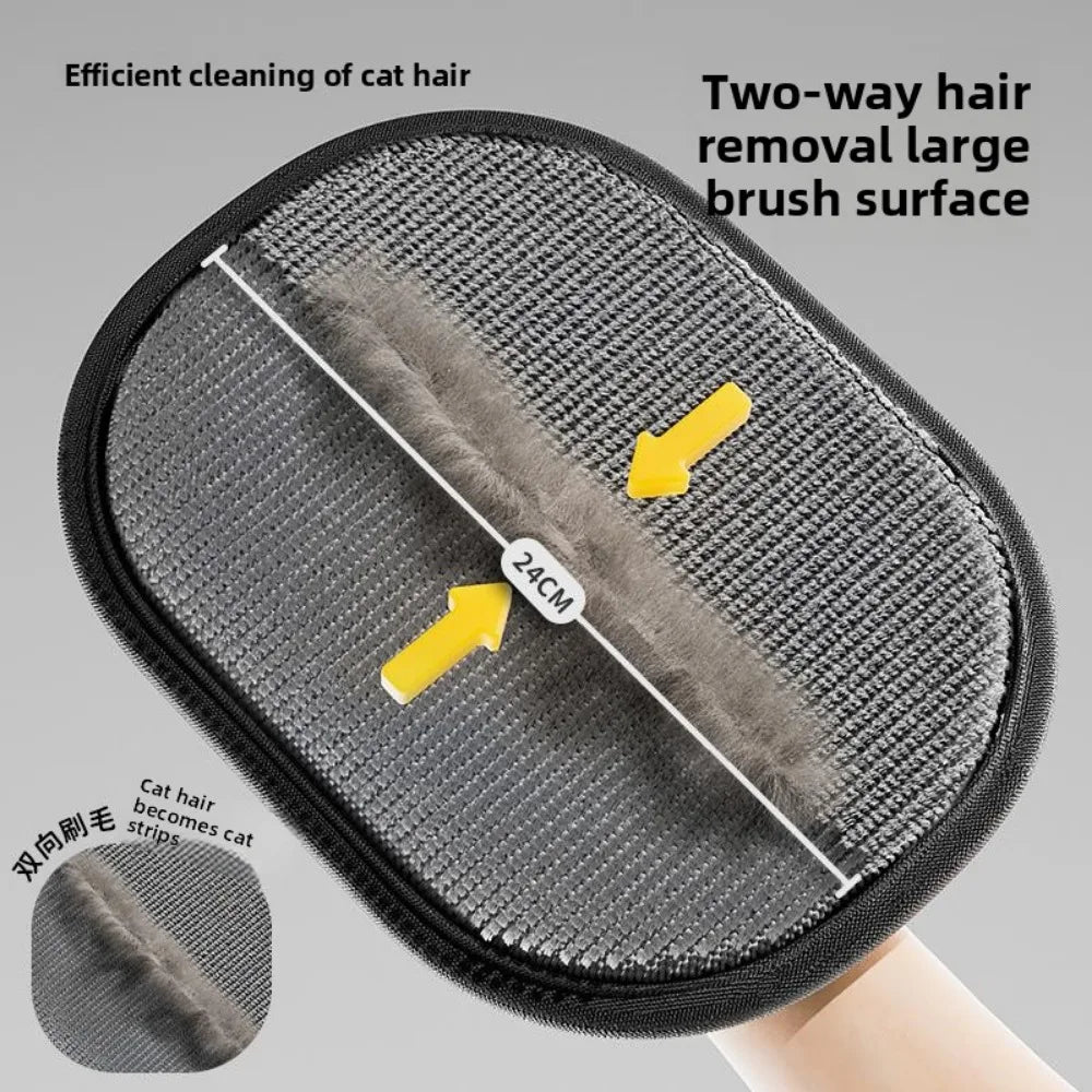 Pet Grooming Gloves Pet Hair Remover Brush Kitten Cleaning Glove Removing Dog Cat Hair From Sofa Carpet Clothes Pet Supplies﻿ ﻿