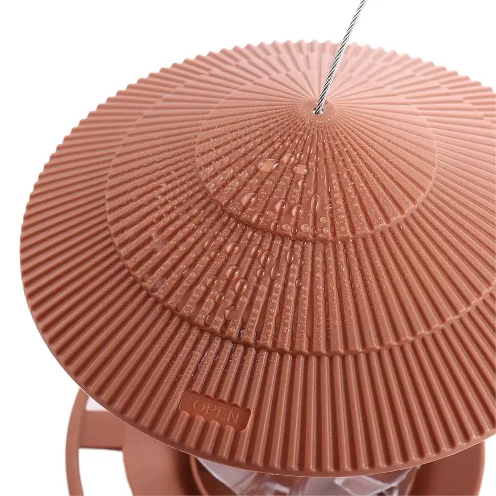 Gazebo Waterproof Outdoor For Pet Garden Feed Station Food Container Feeding Tool Bird Supplies Bird Feeder