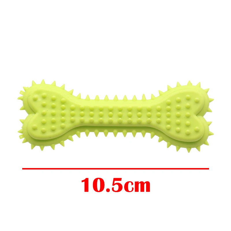 Pet Toys for Small Dogs Rubber Resistance To Bite Dog Toy Teeth Cleaning Chew Training Toy Ball Interactive Toys Pet Supplies