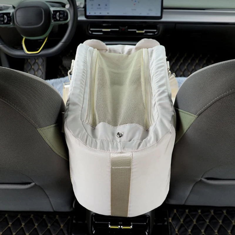 Portable car pet bag, multi-functional shoulder bag, dog bag, cat bag, convenient and practical