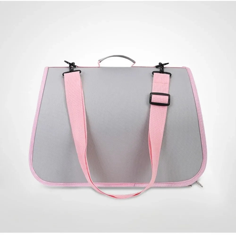 Portable Pet Cat Bag Carrier Foldable Cat Bag Breathable Shoulder Bag For Small Dogs Cats Pet Cat Dog Outing Bag Carrying Bag