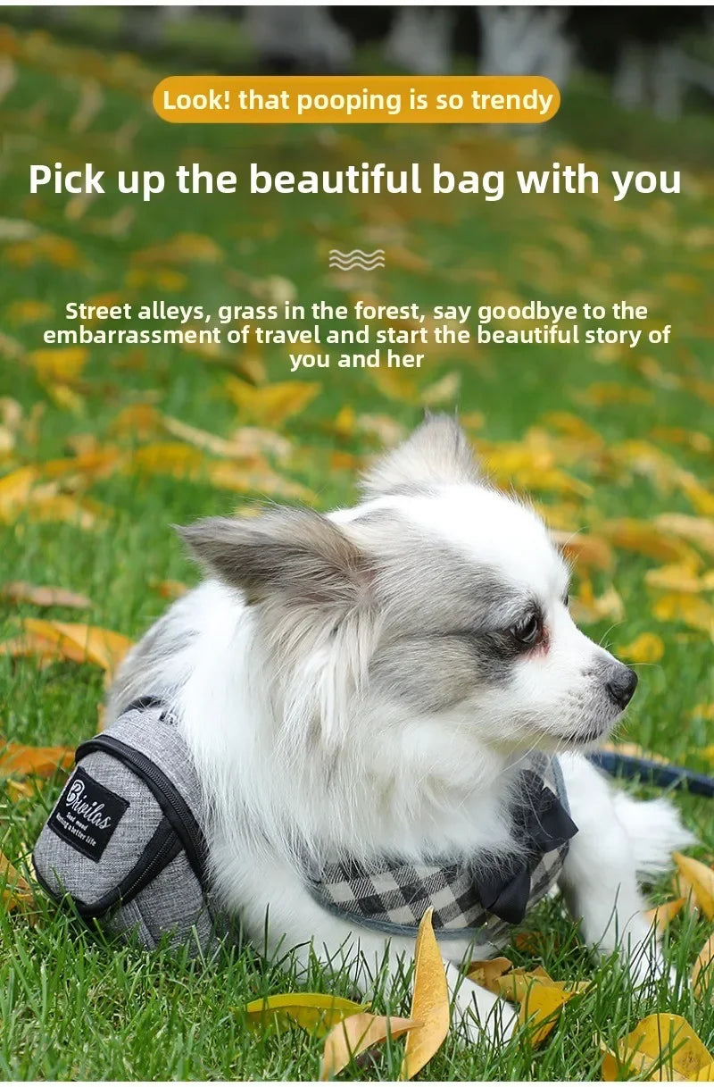 Multifunctional Portable Pet Treat Pouch Poop Dispenser Dog Training Bag Durable Outdoor Pet Accessories for Dogs and Cats