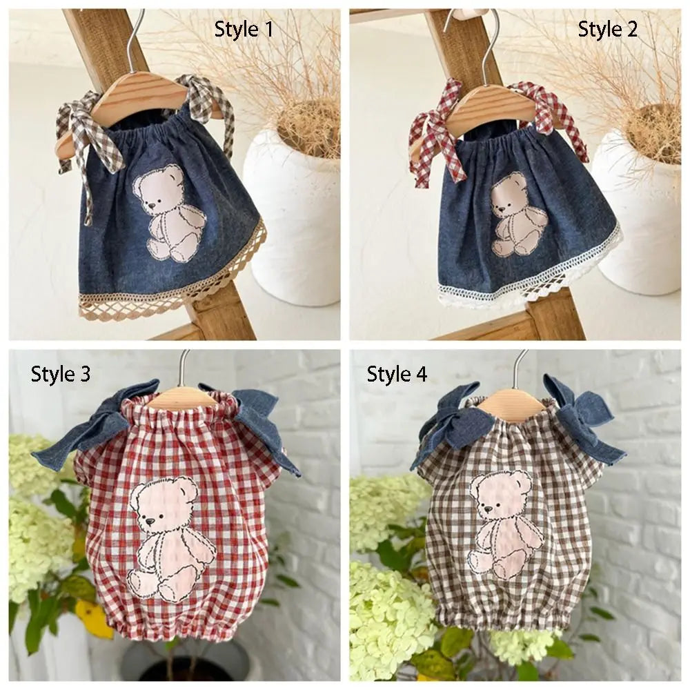 Pet Supplies Cute Dog Dress Cartoon Soft Cat Princess Skirt Breathable Thin Design Pet Clothes Spring