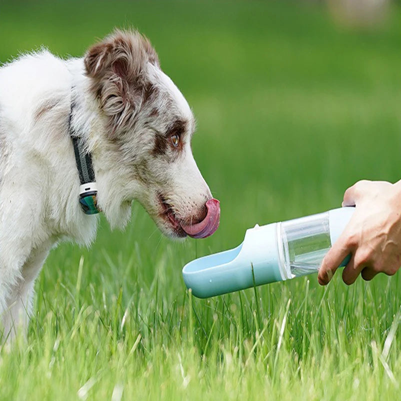 Dog outdoor water cup drinking water bottle portable pet outdoor accompanying water cup dog walking water feeder supplies