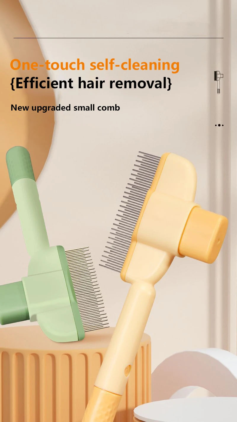 Pet Comb Cat Grooming Massage Brush Dual-Purpose Comb for Cats/Dogs Professional Open Knot Pet Hair Removal Brush Durable