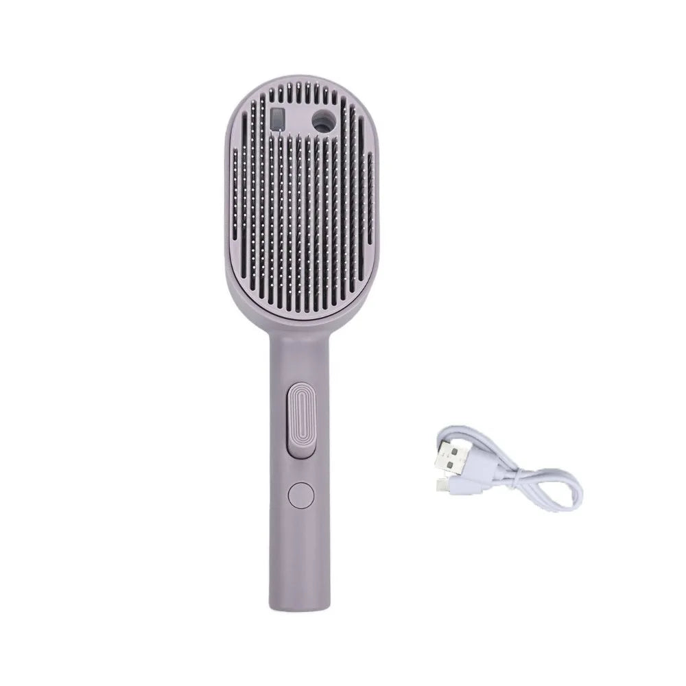 Pet Grooming Tool USB Charging Pet Spray Hair Comb Efficiently Portable Cat Spray Brush Professional Pet Massage Brush Grooming