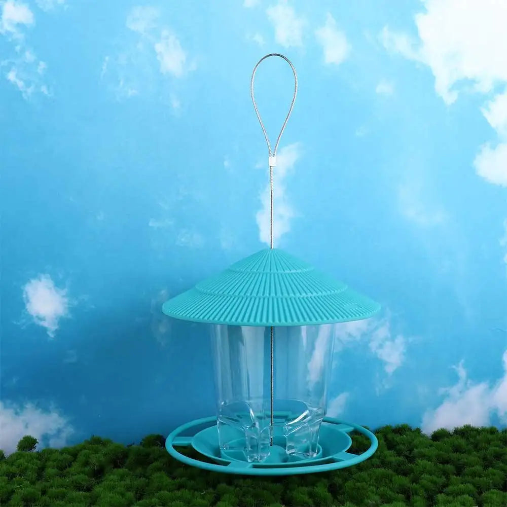 Gazebo Waterproof Outdoor For Pet Garden Feed Station Food Container Feeding Tool Bird Supplies Bird Feeder