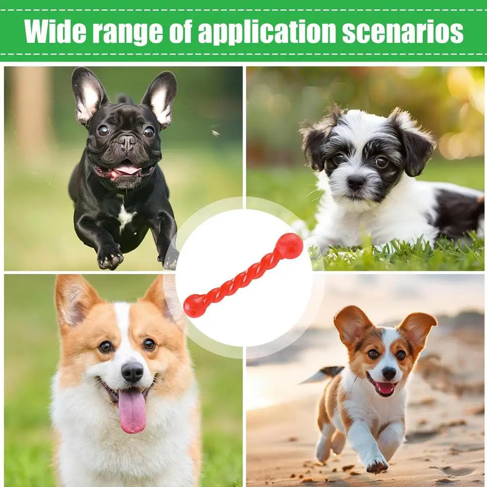 Puppy Teething Stick Soft Chew Toys Bite Resistant Dog Toys Dog Teething Toys Stress Relief Interactive Fun Mental Enrichment