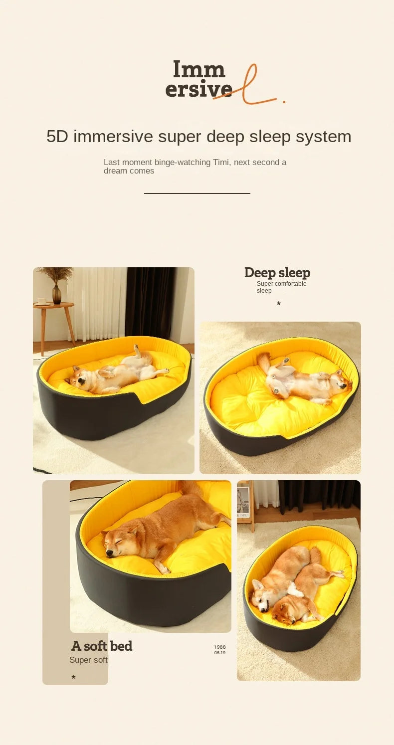 Pet Dog Bed Four Seasons Universal Big Size Extra Large Dogs House Sofa Kennel Soft Pet Dog Cat Warm Bed S-XXL Pet Accessories
