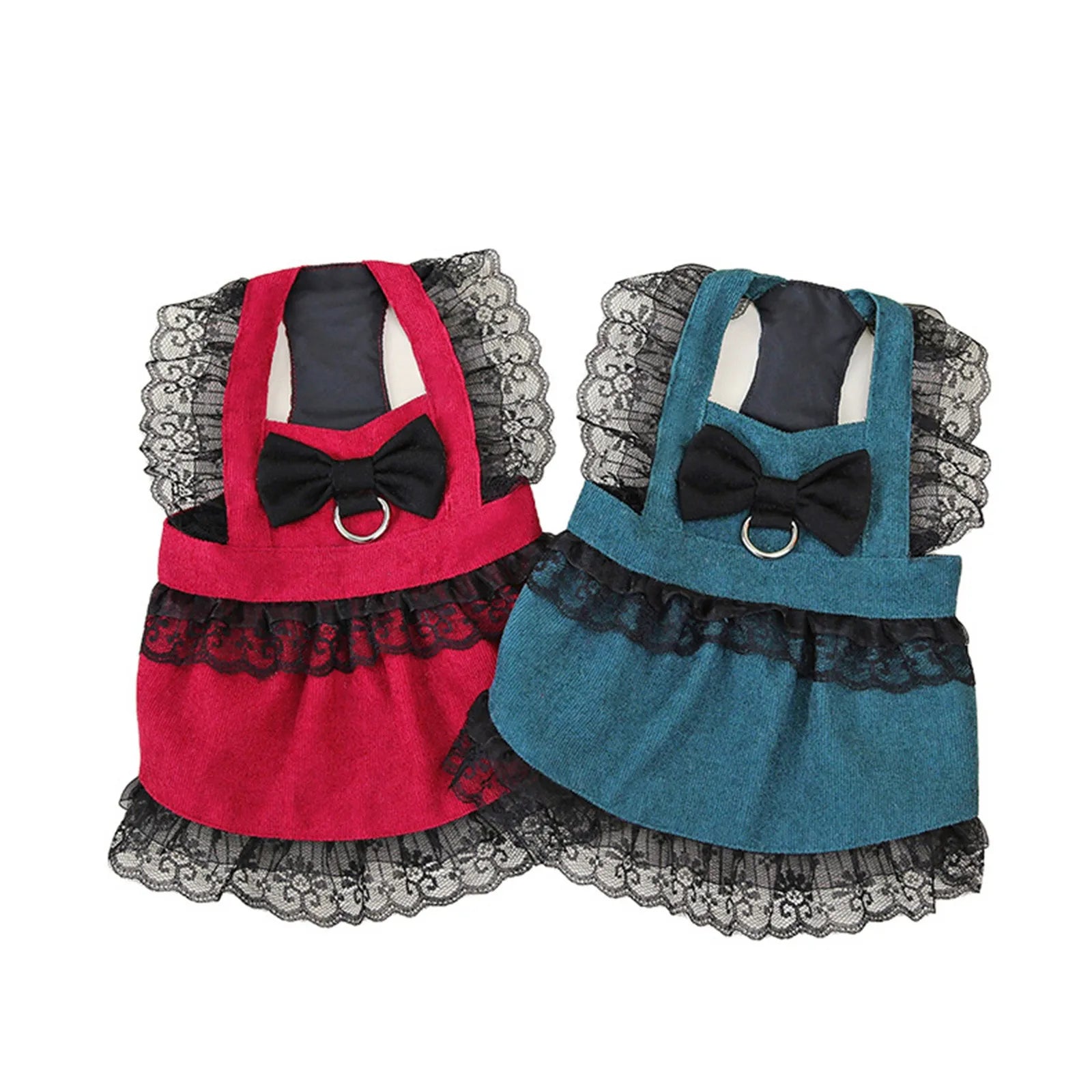 Summer Dress For Dog Pet Clothing Dog Lace Suspender Skirt Cats PUppy Cute Dog Costume Supplies Dogs Pet Clothes