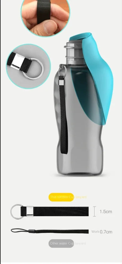 Pet Water Cup, Dog Portable Water Bottle, Outdoor Leaf Shape, Dog Walking Folding Drinking Water Bottle