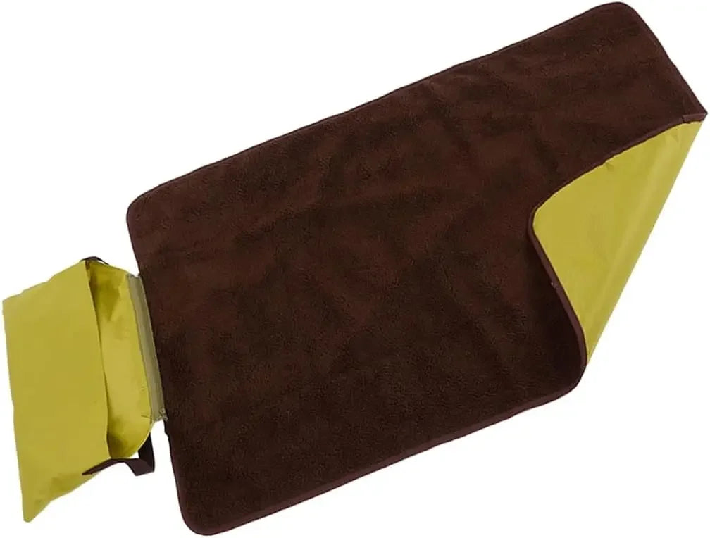 100x70cm Portable Pet Mat Foldable Travel Mat with Storage Bag Resistant Pad for Dogs Cats Outdoor Indoor All Season Use