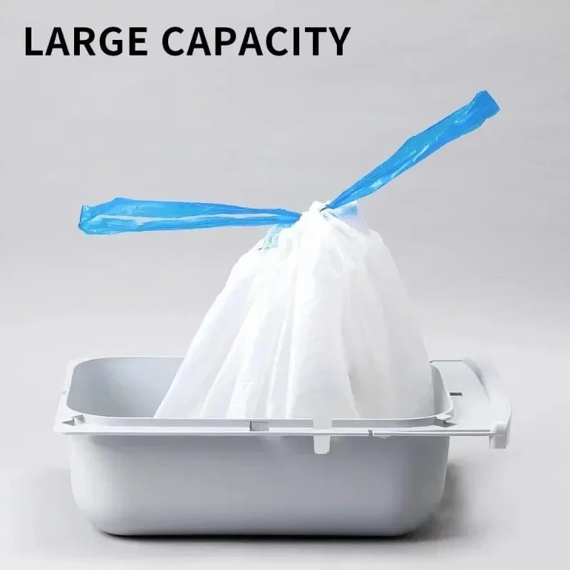 Pet Kit Litter Box Bag Cat Storage Litter Covered Household Waste Cleaning Sandboxes Big Cat Toilet Articles Products for Cats