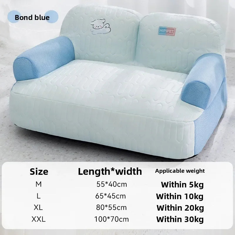 Pet bed - Dog sofa - Latex dog mat - Breathable and washable dog bed - Cat bed - Small dog sleeping cat