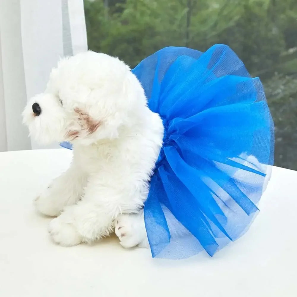 Lace Princess Dress Tutu Dress For Small Medium Dog Apparel Puppy Dog Skirts Pet Supplies Puppy Clothes Dog Dress 강아지옷