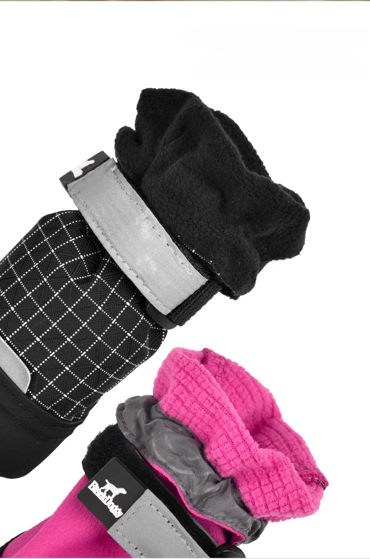 Pet Outdoor Shoe Cover Portable Anti-dirt and Non-slip Dog Shoes Foot Cover Velvet Wear-resistant Pet Products Supplies