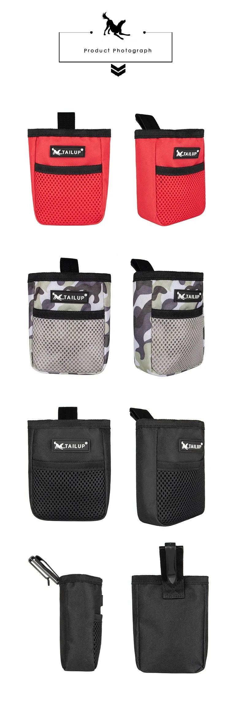 Pet Supplies Outdoor Portable Training Dog Snack Training Bag Dog Training Pouch Delicious Bag Treats Prizes Dog GXLYP01