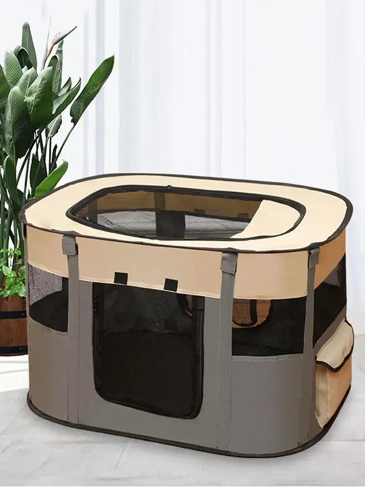 Pet fence Dog Enclosure Foldable Puppy Playpen Portable Pet Tent Large Enclosure Summer Pet Tent For outdoor and indoor