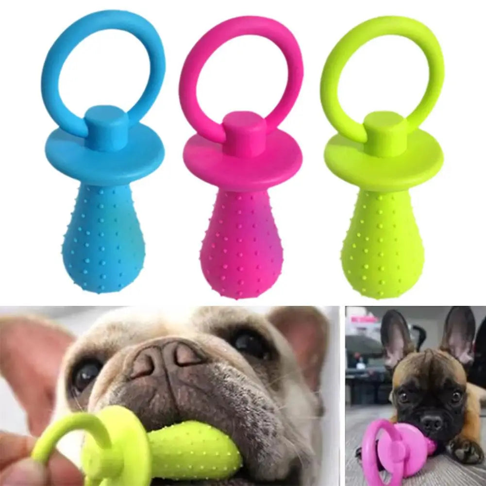 Pet Toys for Small Dogs Rubber Resistance To Bite Dog Toy Teeth Cleaning Chew Training Toys Pet Supplies Puppy Dogs