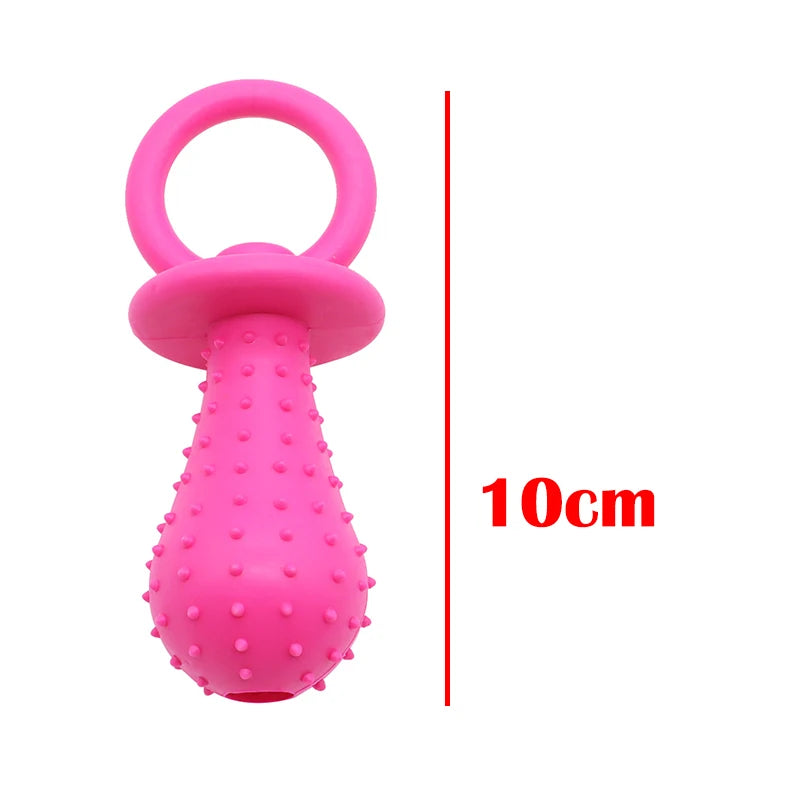 Pet Toys for Small Dogs Rubber Resistance To Bite Dog Toy Teeth Cleaning Chew Training Toy Ball Interactive Toys Pet Supplies