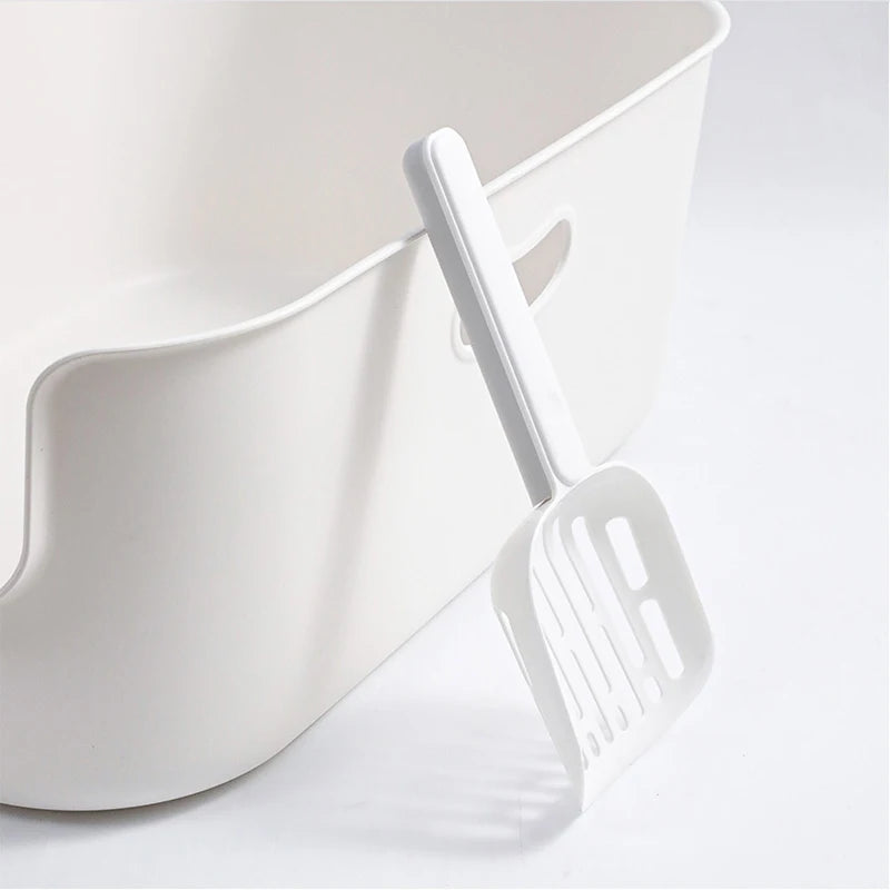 Cat litter box super large semi closed large capacity simple and thick anti splash