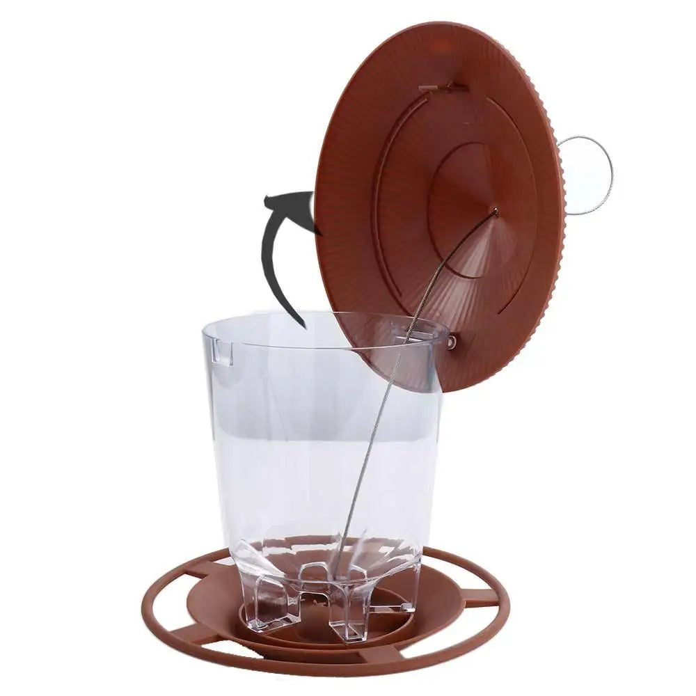 Gazebo Waterproof Outdoor For Pet Garden Feed Station Food Container Feeding Tool Bird Supplies Bird Feeder