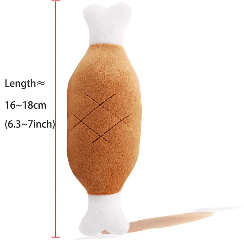 Pets Dogs Plush Toys Cute Cow/Pig/Lion Animal Model Squeak Dog Toys For Medium Small Dogs Cat Bite-Resistant, Soft, Durable Safe